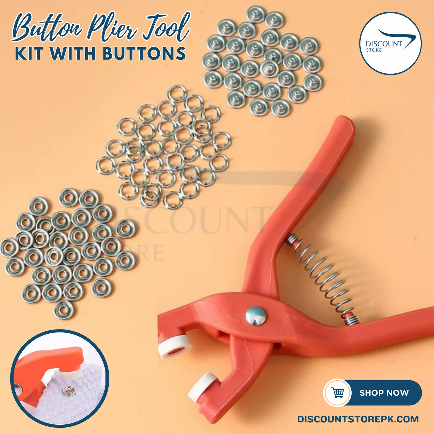 SnapMaster | Pliers Snap Button Press Tool