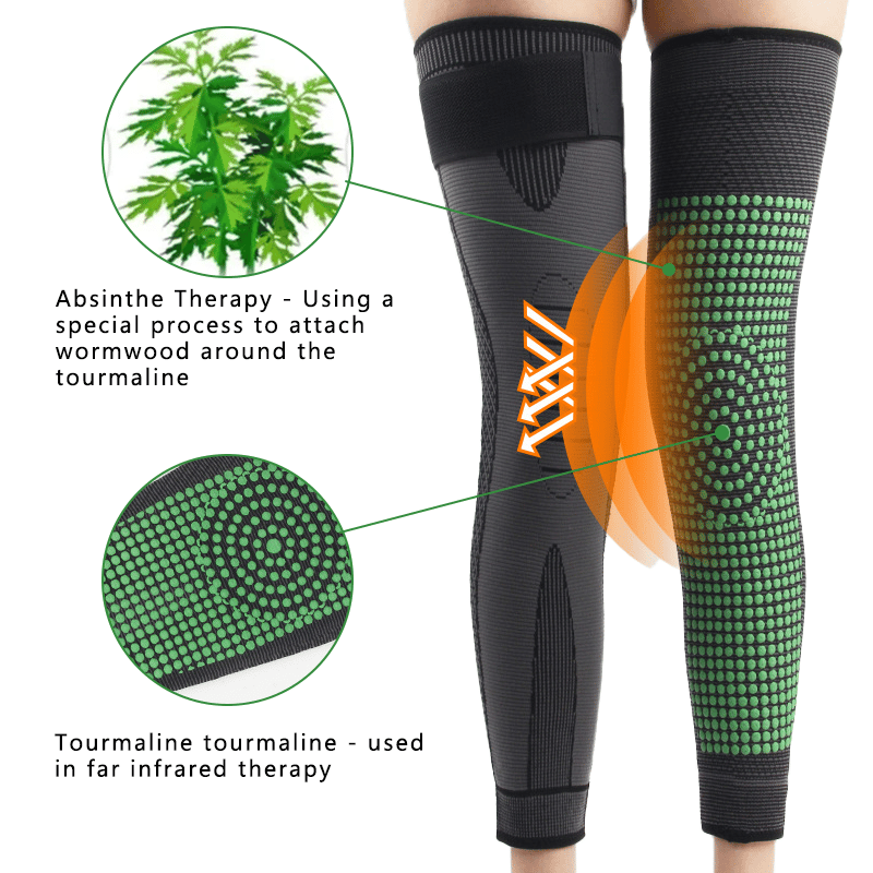 HeatFlow | Knee Comfort Self-heating knee brace: quick relief from pain (1+1 FREE)