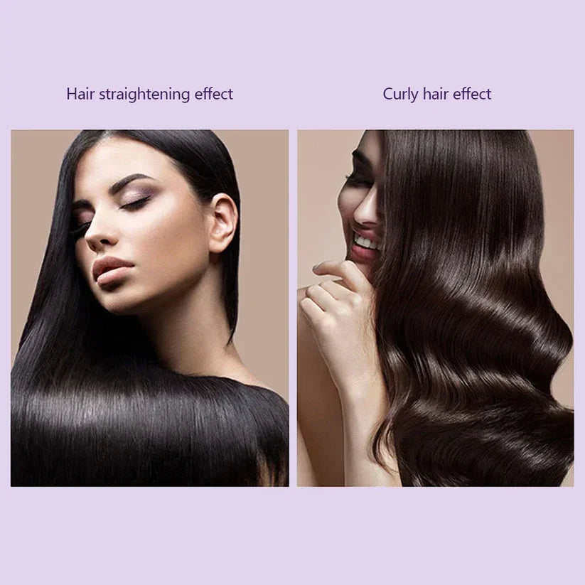 SmoothFlow | 2 in 1 Rechargeable Hair Straightener + Comb