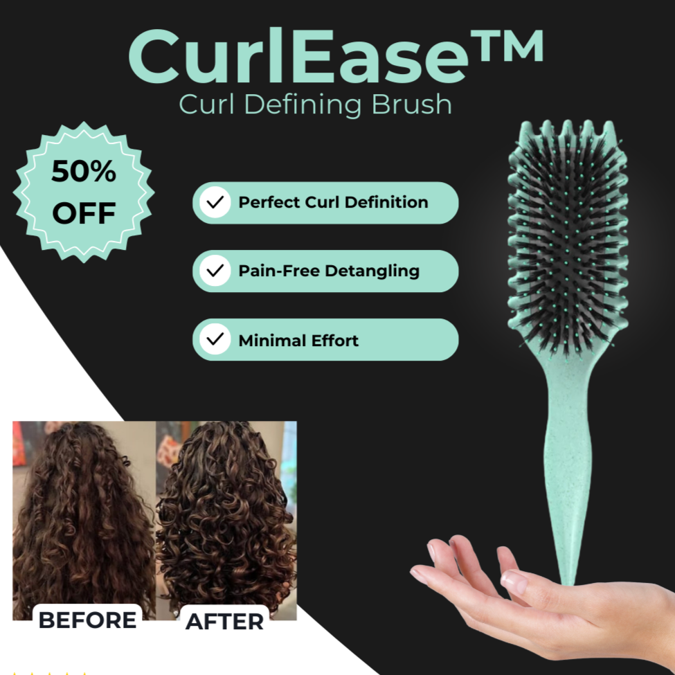 50% OFF I CurlEase Curl Defining Brush
