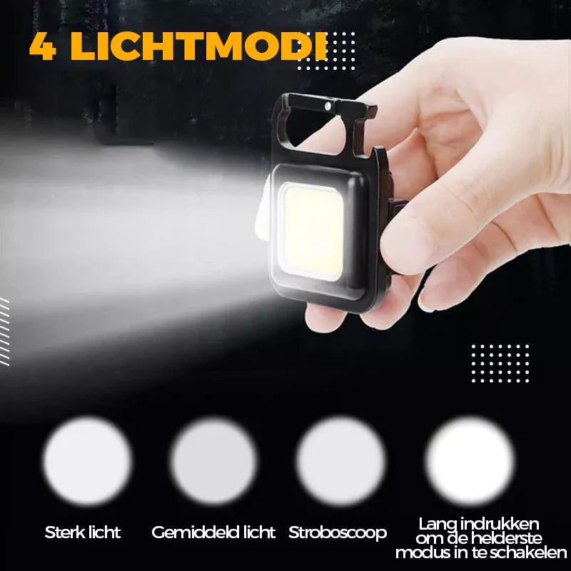 SafeLite | SMART LED keychain emergency light | (Temporarily 1+1 FREE)