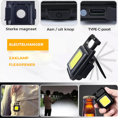 SafeLite | SMART LED keychain emergency light | (Temporarily 1+1 FREE)