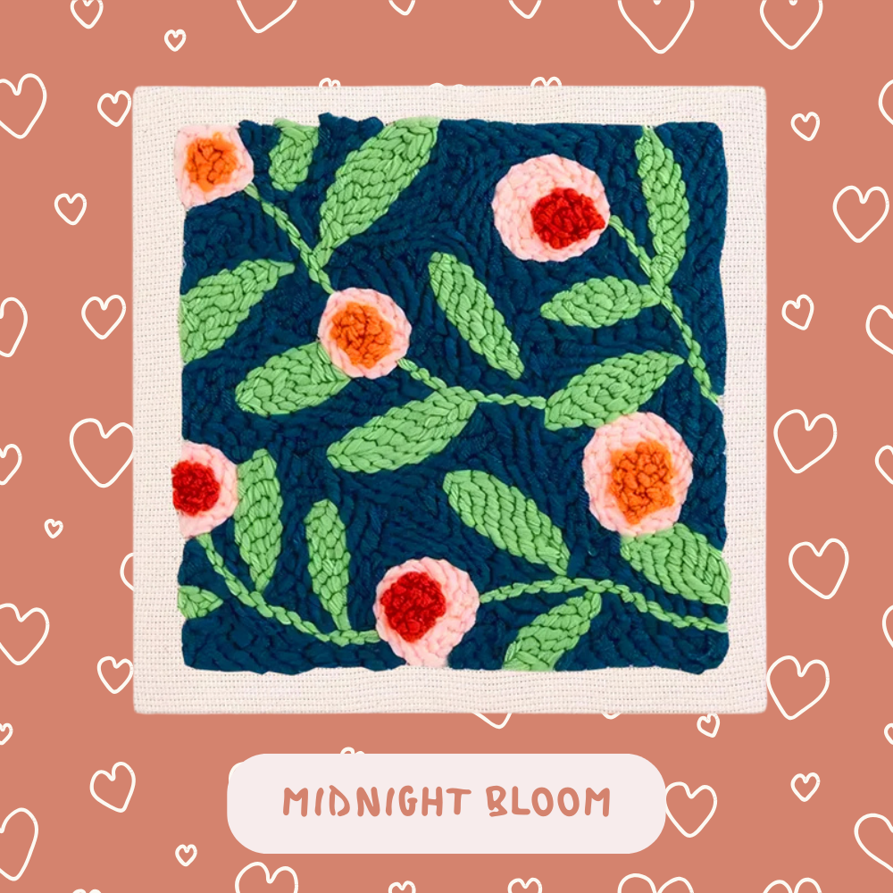 MidnightVines | Embroidery Kit, Create Your Own Masterpiece