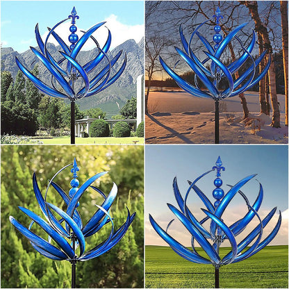 Zenora | Experience the beauty of the Lotus Wind Chime in your garden!