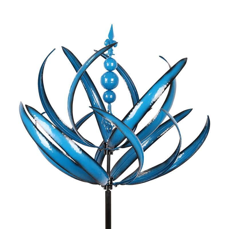 Zenora | Experience the beauty of the Lotus Wind Chime in your garden!