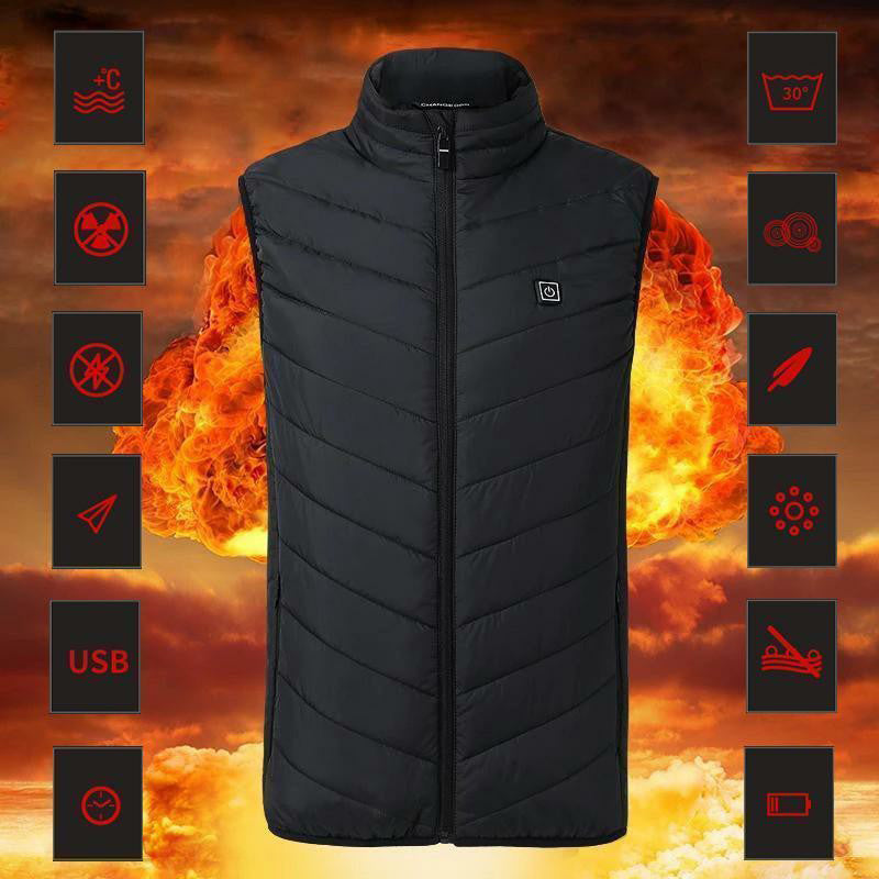 Heated Jacket | Winter Warm, USB Charged