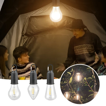 TimberGlow |  Outdoor Camping Hanging Type-C Charging Retro Lamp | Buy 1 Get 2 FREE