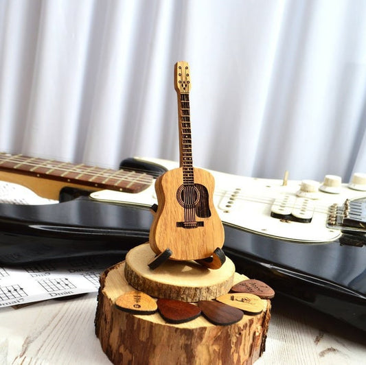 ToneBox Guitar - Guitar Pick Box with Stand