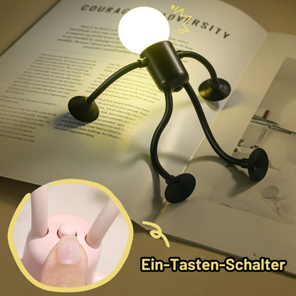 DynamicGlow - Night light for children with adjustable shape and fun athlete design