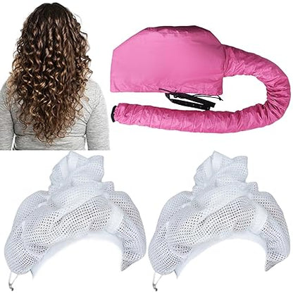 LuxeCurl - Hooded Hair Dryer