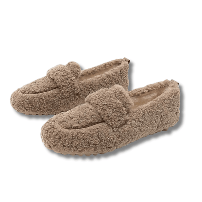 ComfyCloud | Step into Comfort with Plush Moccasins!