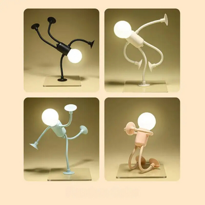 DynamicGlow - Night light for children with adjustable shape and fun athlete design