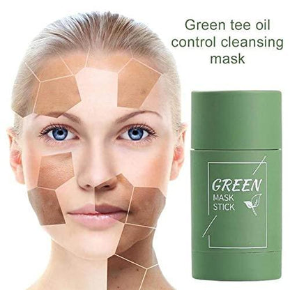 TeaTox Balm|Green Tea Herbal Mask Stick Cream for Blackhead Removal