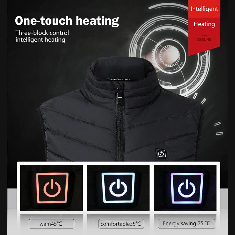 Heated Jacket | Winter Warm, USB Charged