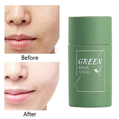 TeaTox Balm|Green Tea Herbal Mask Stick Cream for Blackhead Removal