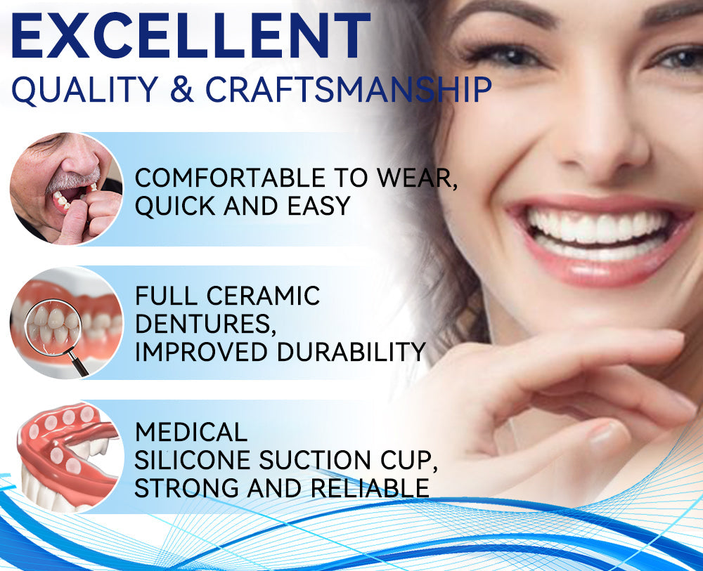 DenturaCare | Bikenda Silicone Denture Set for Easy Use