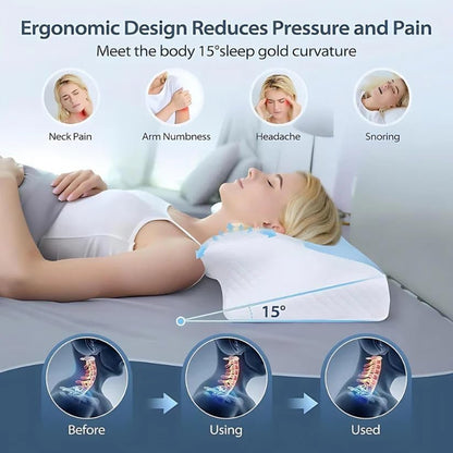 OrthoPlush Premium Ergonomic Pillow