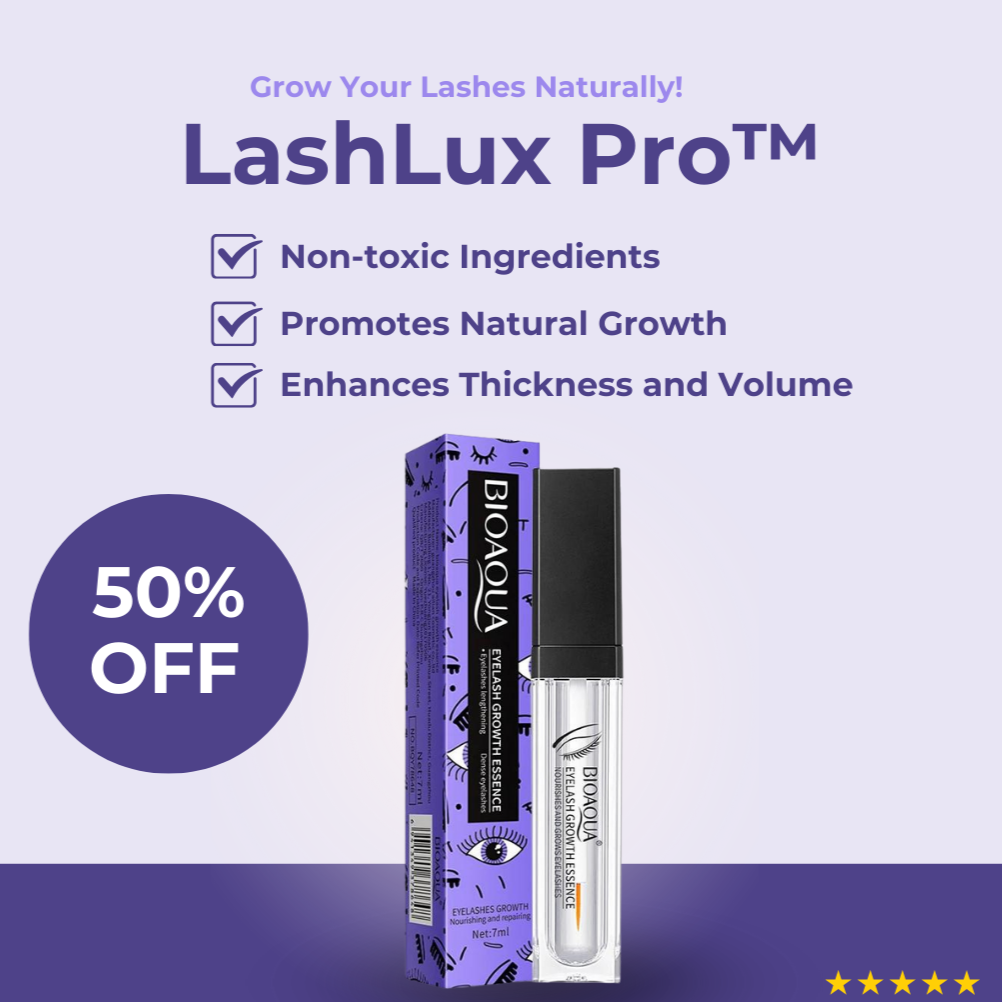 Last Day 50% OFF I LashLux Pro Lash Growth Serum