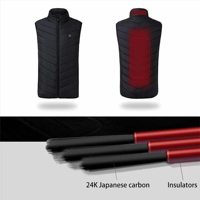 Heated Jacket | Winter Warm, USB Charged