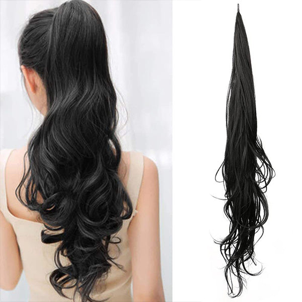 VoluGlam Double Style Ponytail for Volume