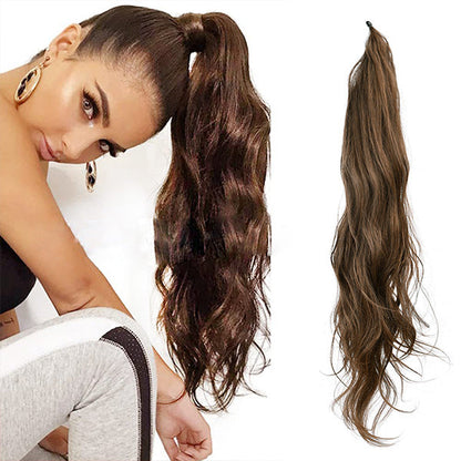 VoluGlam Double Style Ponytail for Volume