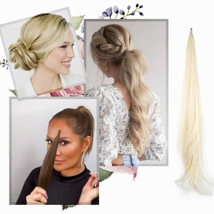 VoluGlam Double Style Ponytail for Volume