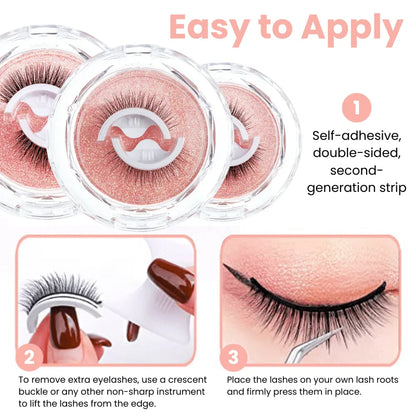 EasyGlam Reusable Eyelash Kit