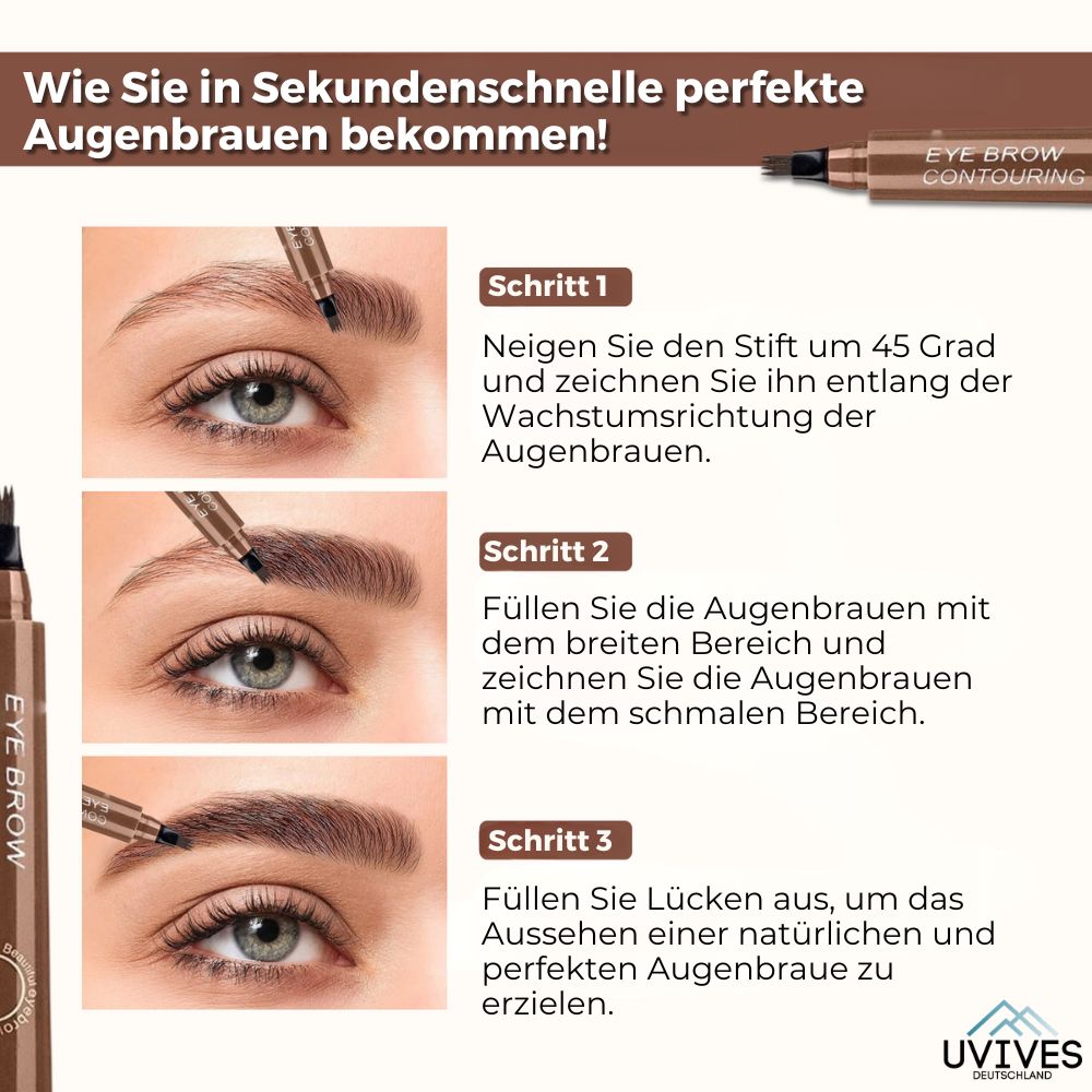 1+1 FREE | LuxeBrow | Microblading Eyebrow Pencil [Last Day Discount]