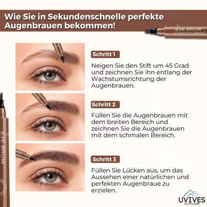 1+1 FREE | LuxeBrow | Microblading Eyebrow Pencil [Last Day Discount]