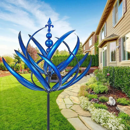 Zenora | Experience the beauty of the Lotus Wind Chime in your garden!