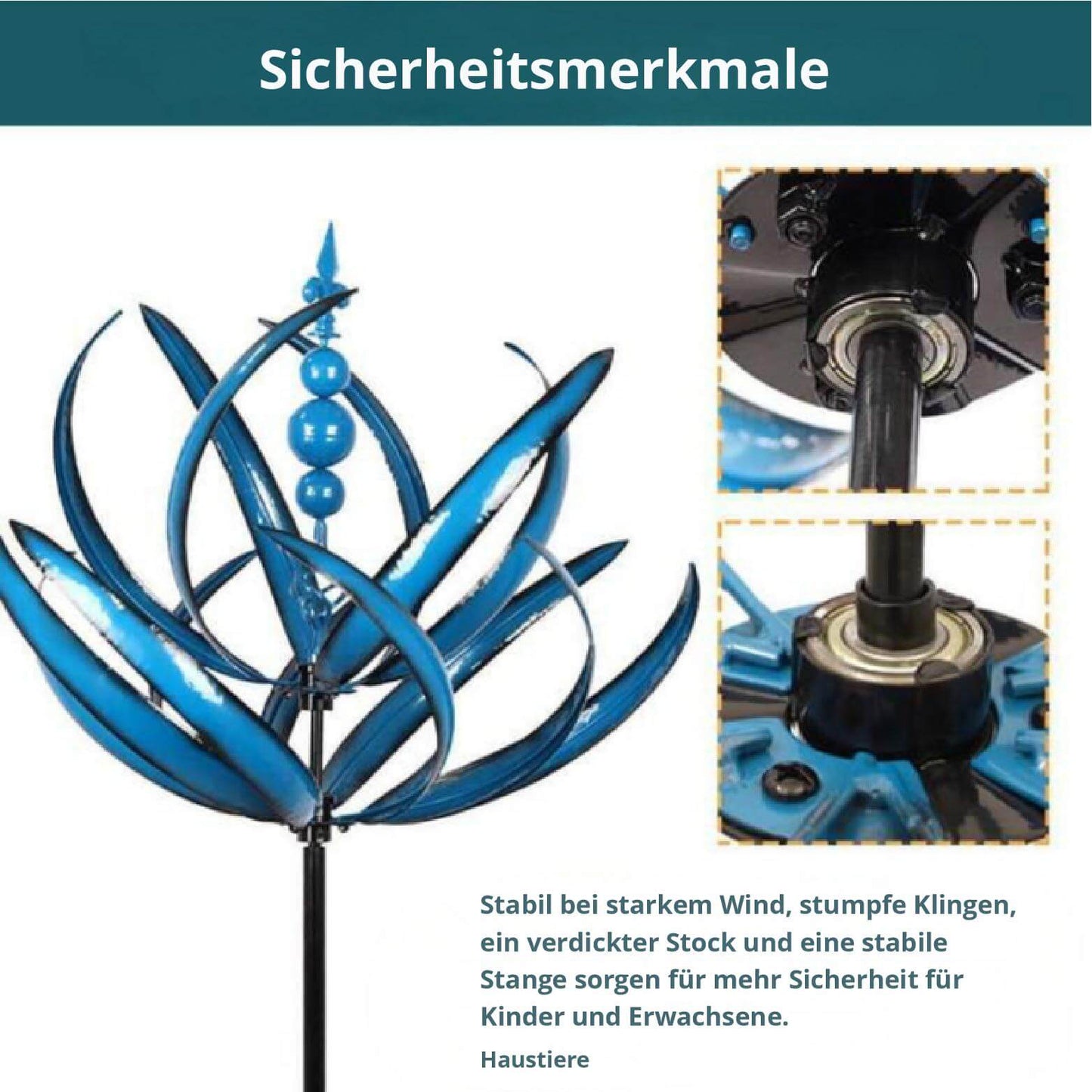 Zenora | Experience the beauty of the Lotus Wind Chime in your garden!