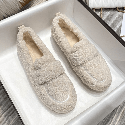 ComfyCloud | Step into Comfort with Plush Moccasins!