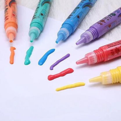 GlowPuff 3D Pens | 6+6 FREE | Magical 3D Puffy Pens