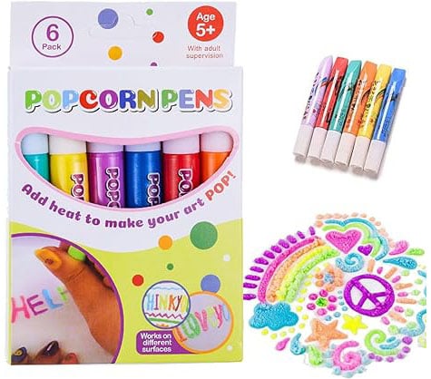 GlowPuff 3D Pens | 6+6 FREE | Magical 3D Puffy Pens