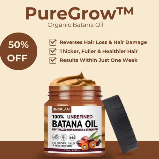 PureGrow Organic Batana Oil I Last Day 50% OFF