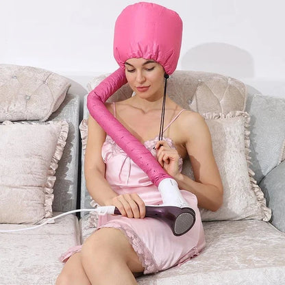 LuxeCurl - Hooded Hair Dryer