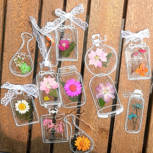 EverBloom Dried Flower Bookmarks Set