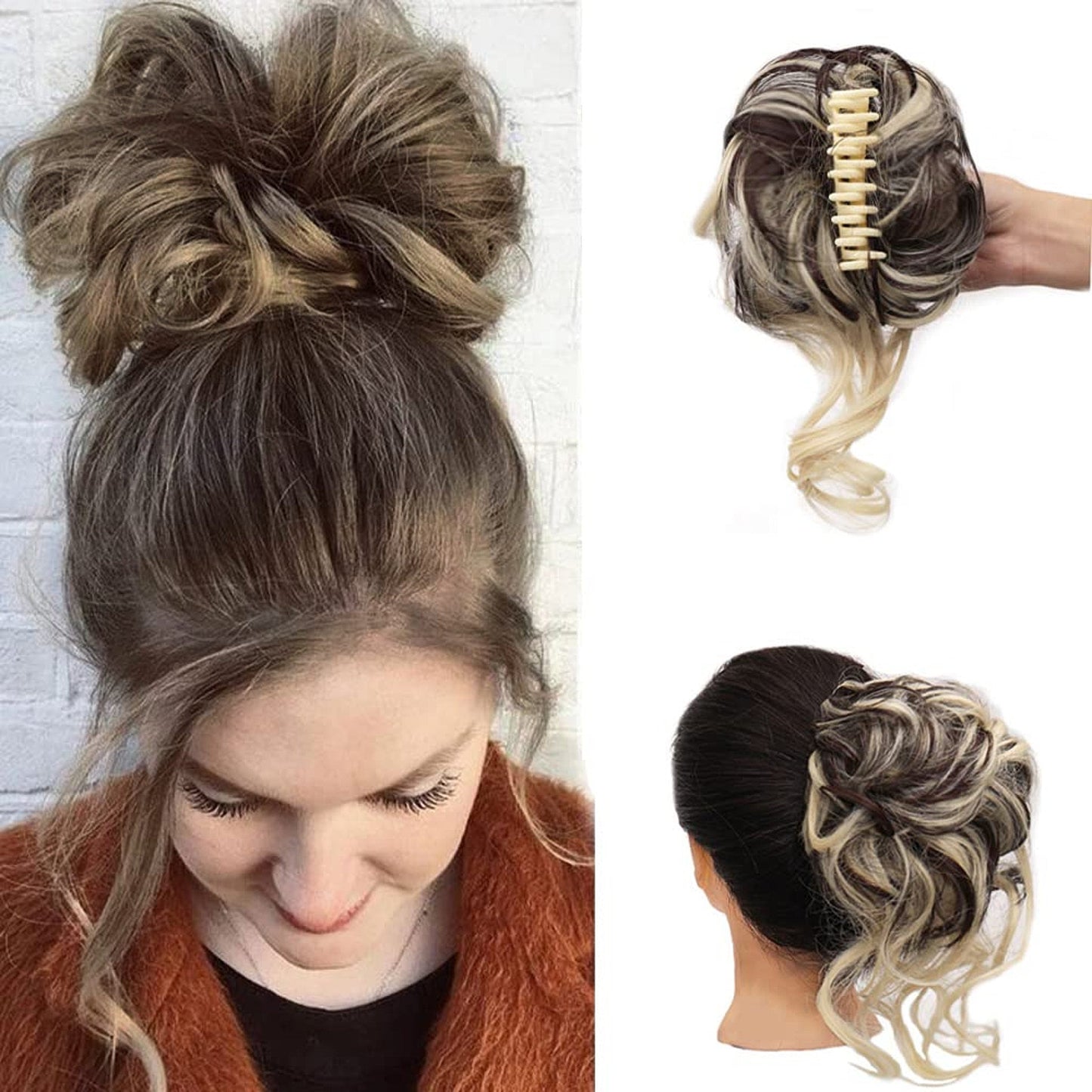 CurlUp | Messy Bun Hairpiece