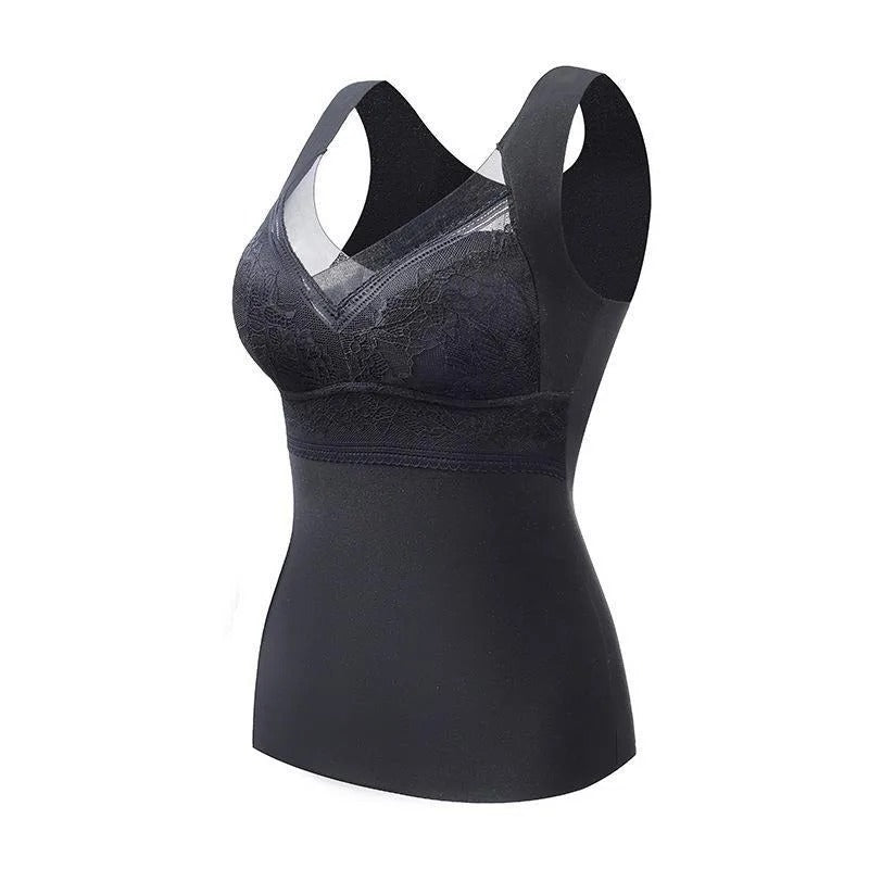 ThermaLuxe | Thermal shirt with built-in bra | Buy 1, Get 2 Free