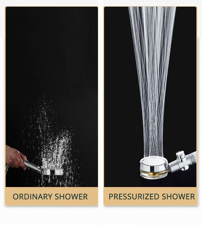 The TurboHead - Propeller Shower Head