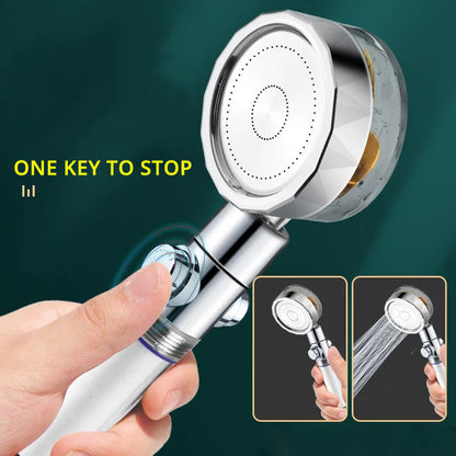 The TurboHead - Propeller Shower Head