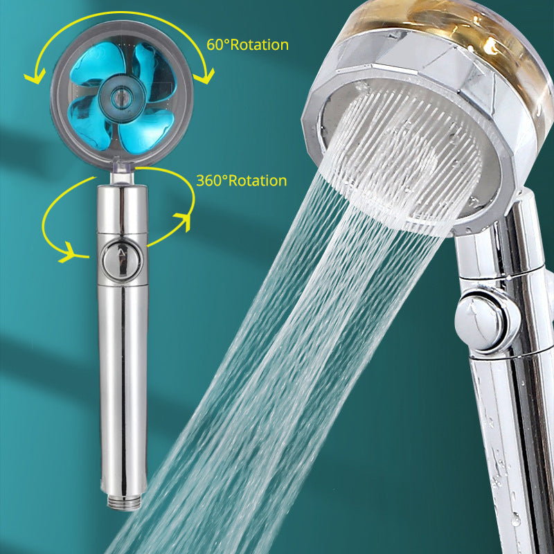 The TurboHead - Propeller Shower Head