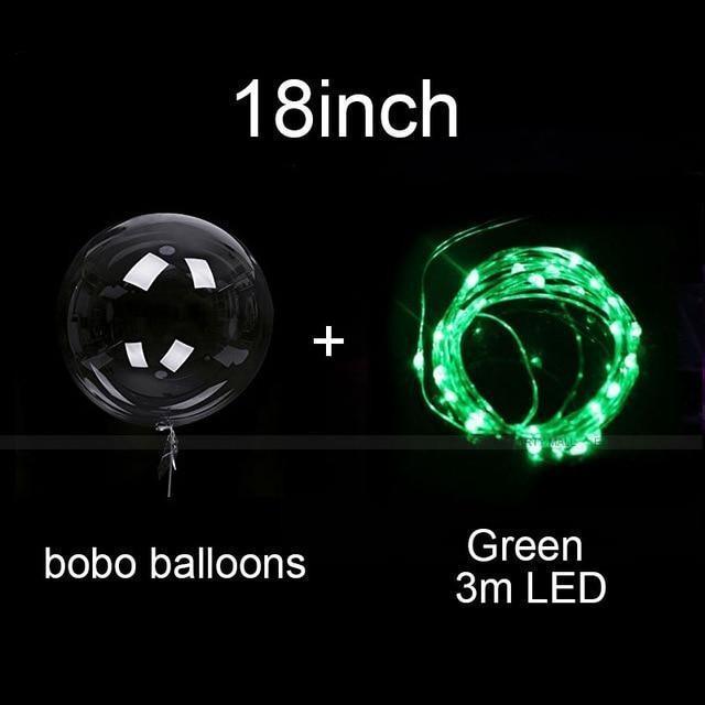 EcoLuma Reusable LED balloons to light up your parties (X10)