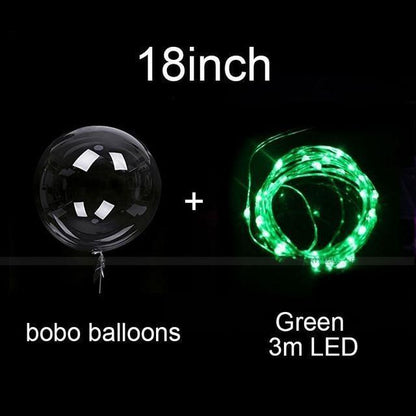 EcoLuma Reusable LED balloons to light up your parties (X10)