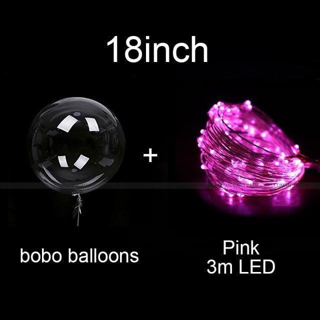 EcoLuma Reusable LED balloons to light up your parties (X10)