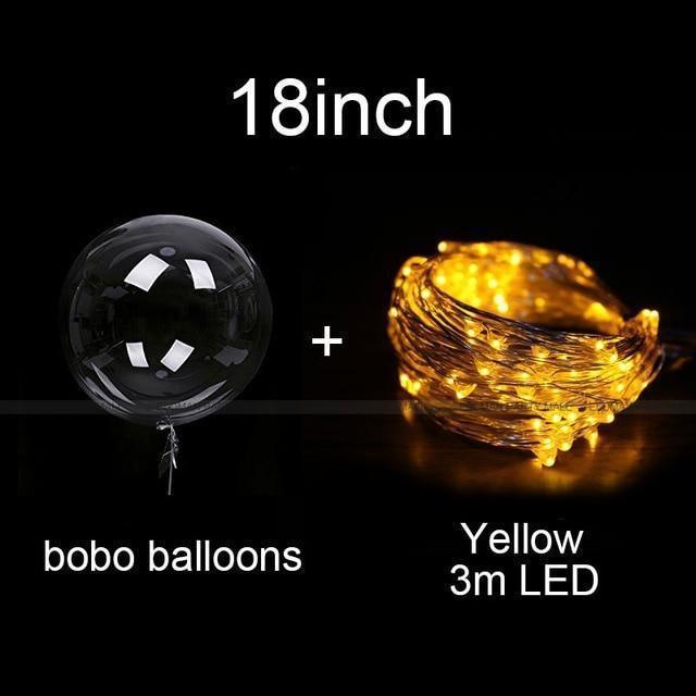 EcoLuma Reusable LED balloons to light up your parties (X10)