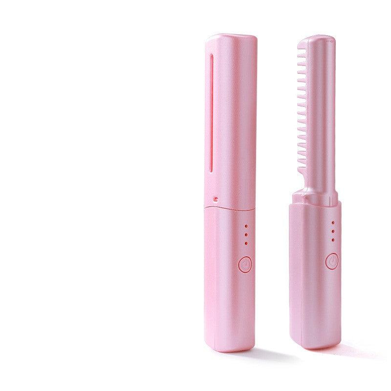 LuxeLocks | Professional Wireless Hair Straightener Curling Iron Comb