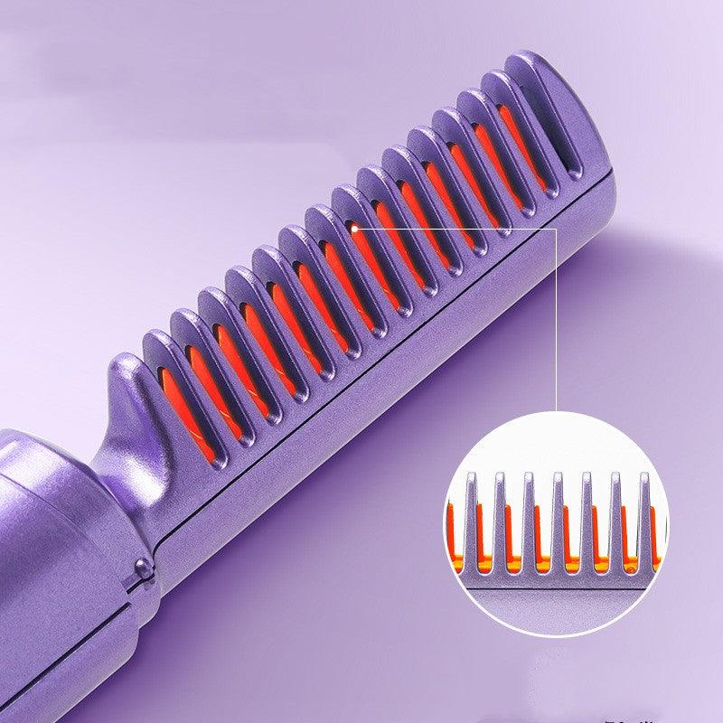 LuxeLocks | Professional Wireless Hair Straightener Curling Iron Comb