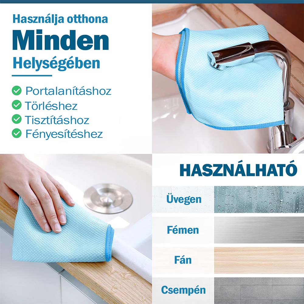 EcoShine | Thick & Durable Cleaning Cloths - Quality that Delivers!